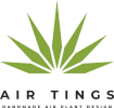 Air Tings - Logo + Logotype + Tagline (Vertical) - Green and Navy